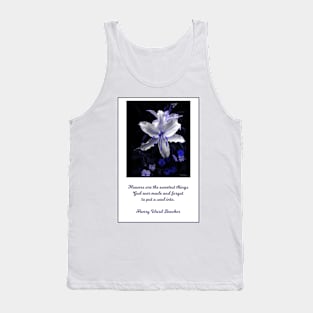 Flowers are the Sweetest Things Tank Top